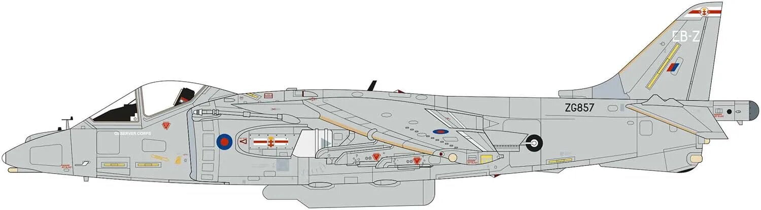 Airfix English Electric Lightning F.2A 1/72 Scale A04054A