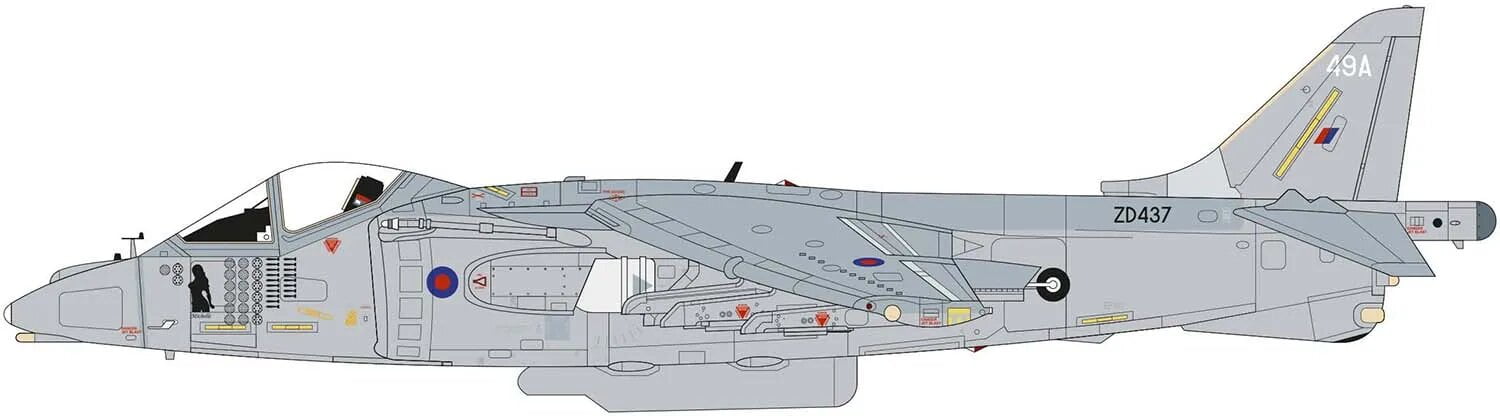 Airfix English Electric Lightning F.2A 1/72 Scale A04054A