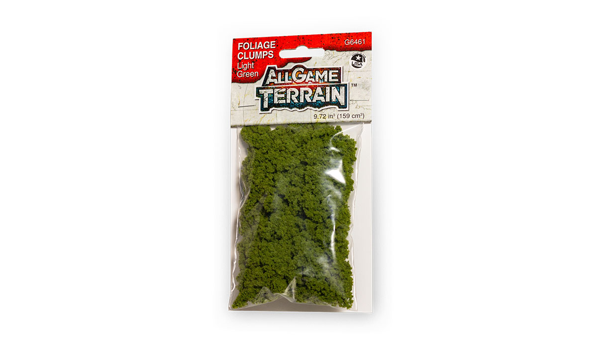 All Game Terrain Light Green Foliage Clumps 6461
