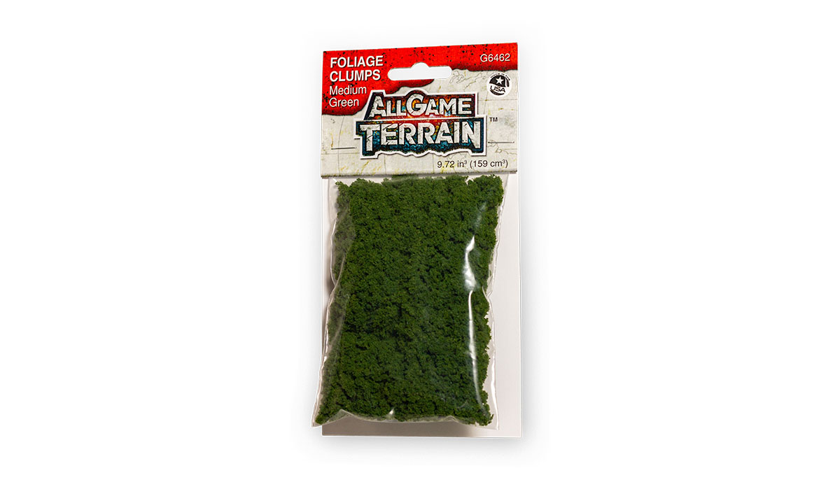 All Game Terrain Medium Green Foliage Clumps 6462