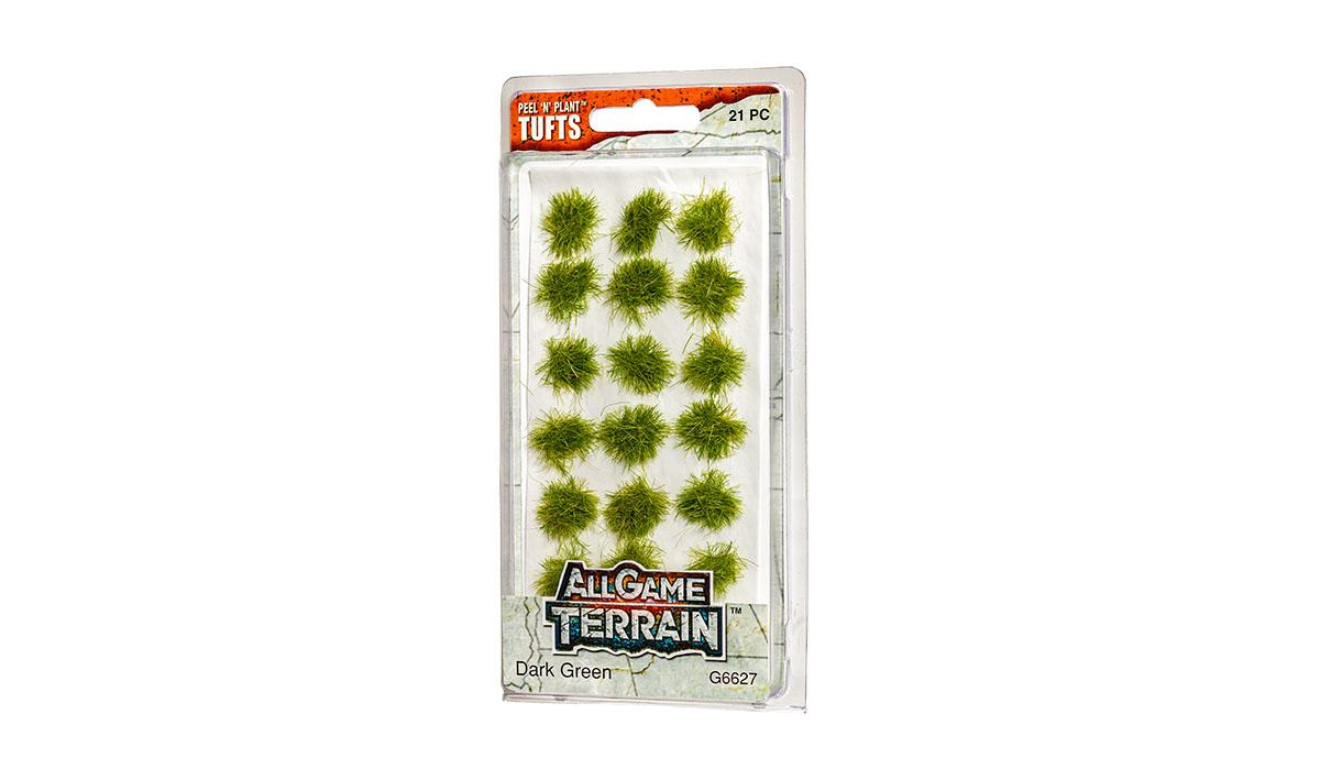 All Game Terrain Dark Green Tufts 6627