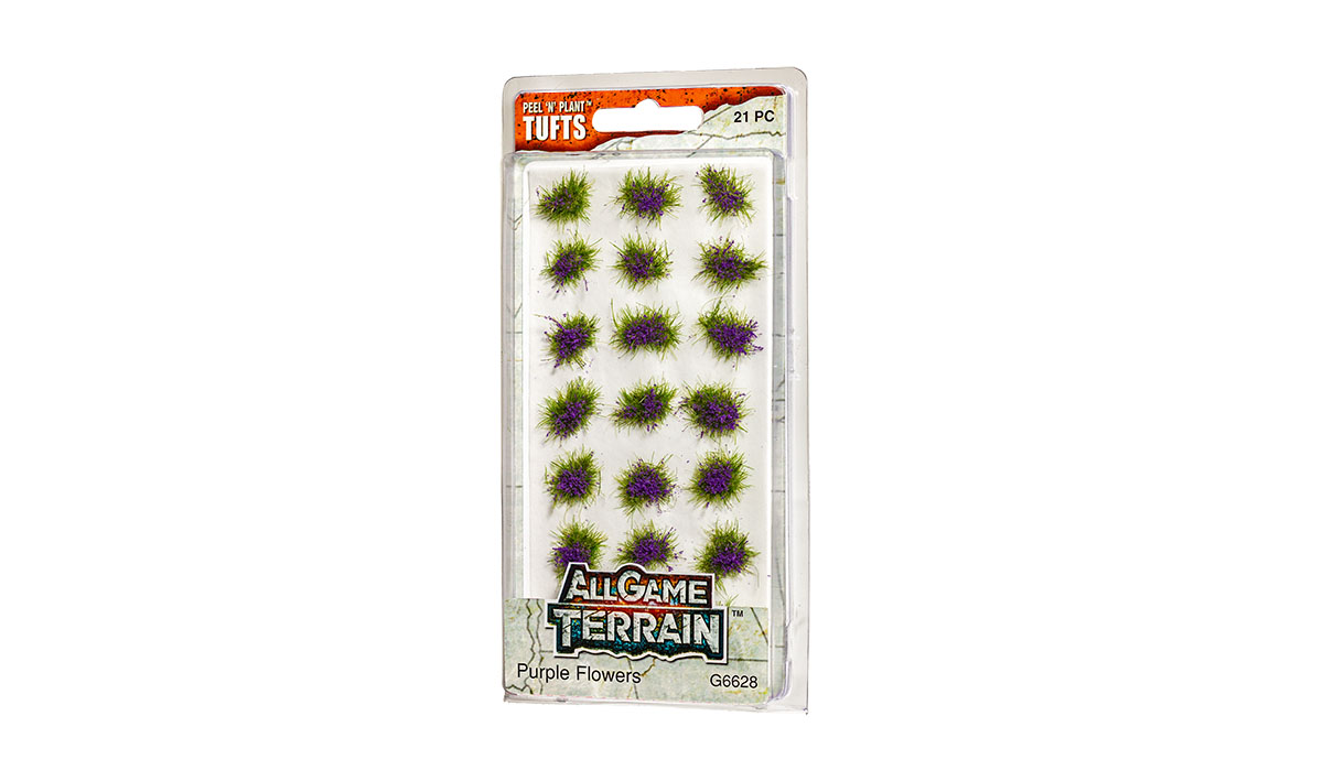 All Game Terrain Purple Flower Tufts 6628