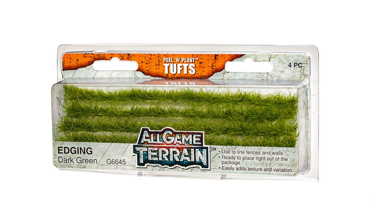 All Game Terrain Dark Green Edging 6645