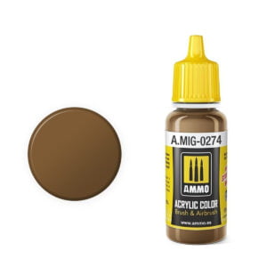 Ammo by Mig Jimenez Marrone Mimetico 1 FS30118 Acrylic Paint AMIG0274