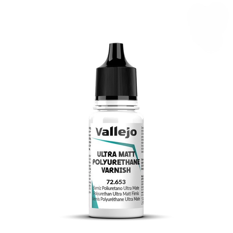 Vallejo Game Color Ultra Matt Polyurethane Varnish 72653 18ml