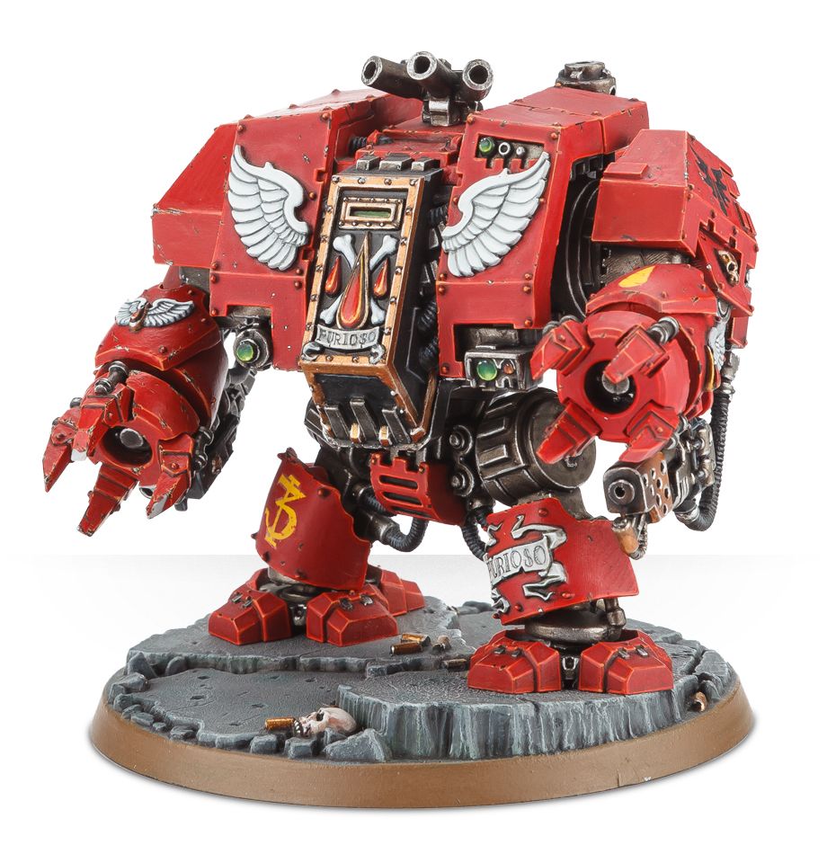 Warhammer 40000 Blood Angels Furioso Dreadnought 41-11