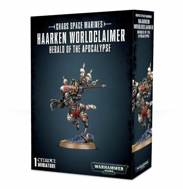 Warhammer 40000 Chaos Space Marines Haarken Worldclaimer 43-23