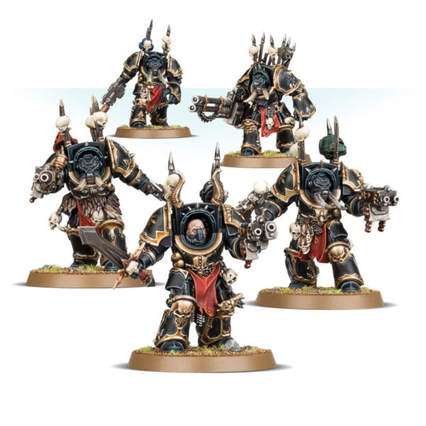 Warhammer 40000 Chaos Space Marines Chaos Terminator Squad 43-19