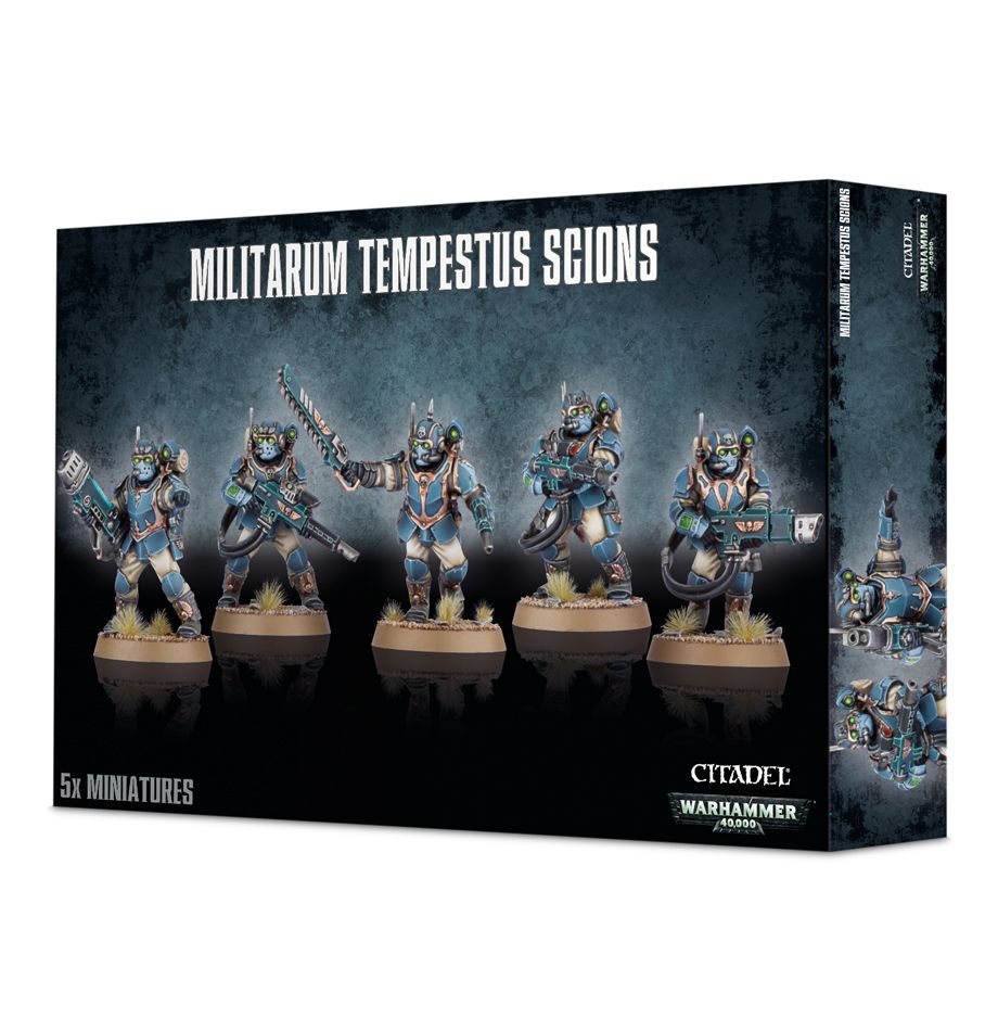 ミリタリー Warhammer 40k Tempestus Scions x2 Warhammer 40K: Astra Militarum Tempestus Scions Squad 55th