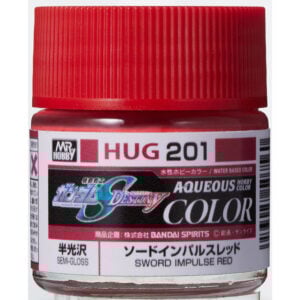 Mr Hobby Aqueous HUG201 Sword Impulse Red Semi-Gloss