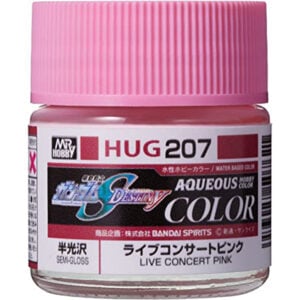 Mr Hobby Aqueous HUG207 Live Concert Pink Semi-Gloss