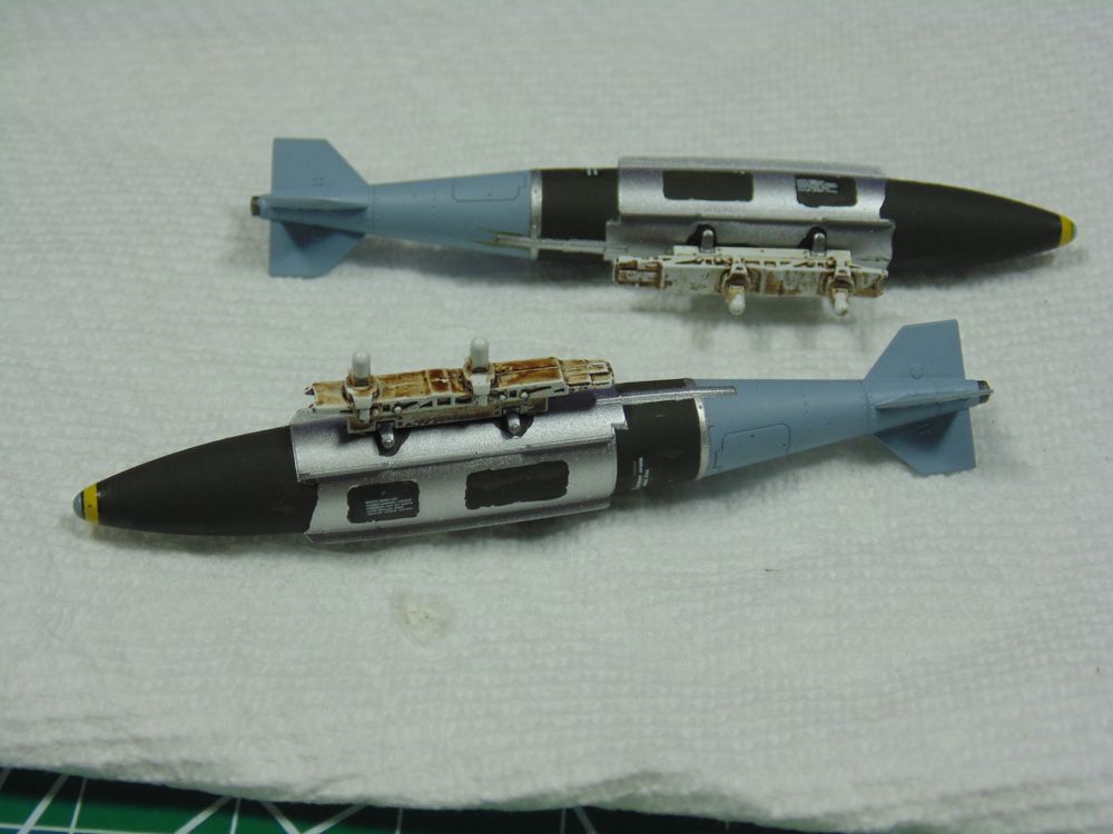 Bombs on paper towel