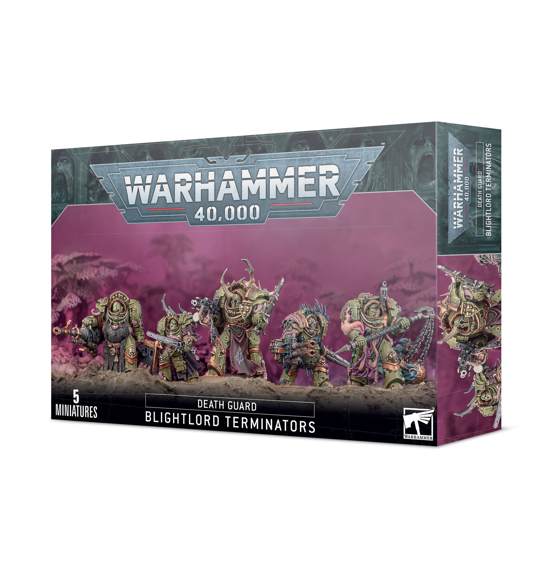 Death Guard Blightlord Terminators 43-51 Warhammer 40000
