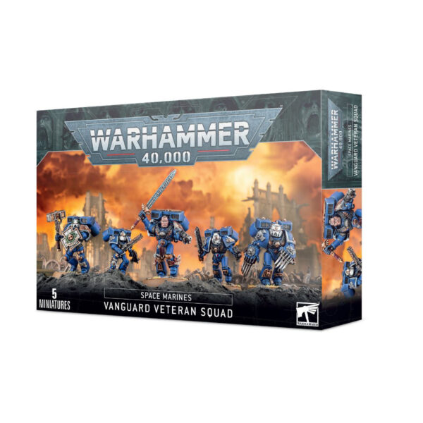 Warhammer 40000 Space Marines Vanguard Veteran Squad 48-18