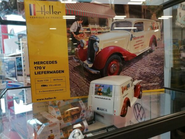 Heller Mercedes 170V Lieferwagen 1/24 Scale 80736
