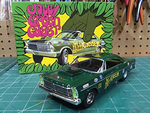 AMT 1965 Ford Galaxie Jolly Green Gasser 1/25 Scale 1192