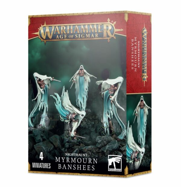Warhammer Age of Sigmar Nighthaunt Myrmourn Banshees 71-11