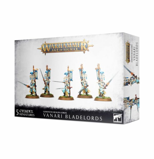 Warhammer Age of Sigmar Lumineth Real-Lords Vanari Bladelords 87-23