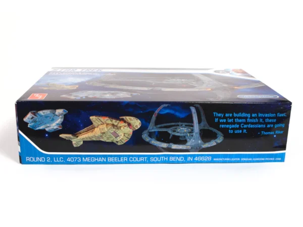 AMT Deep Space 9 with USS Defiant Cardassian Keldon-Class Cruiser 1/3300 Scale 1245