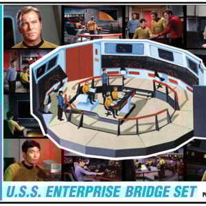 AMT USS Enterprise Command Bridge Set 1/32 Scale 1270