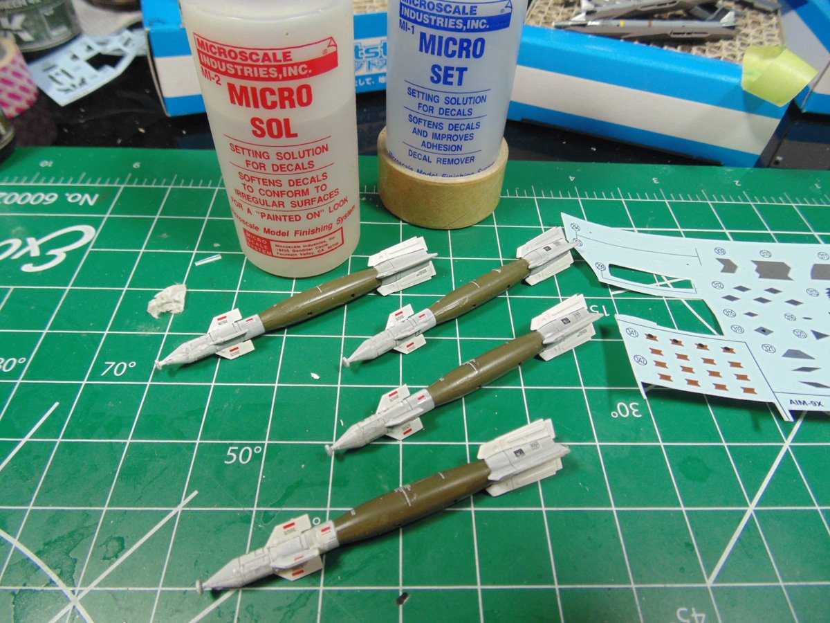 GBU bombs with decals