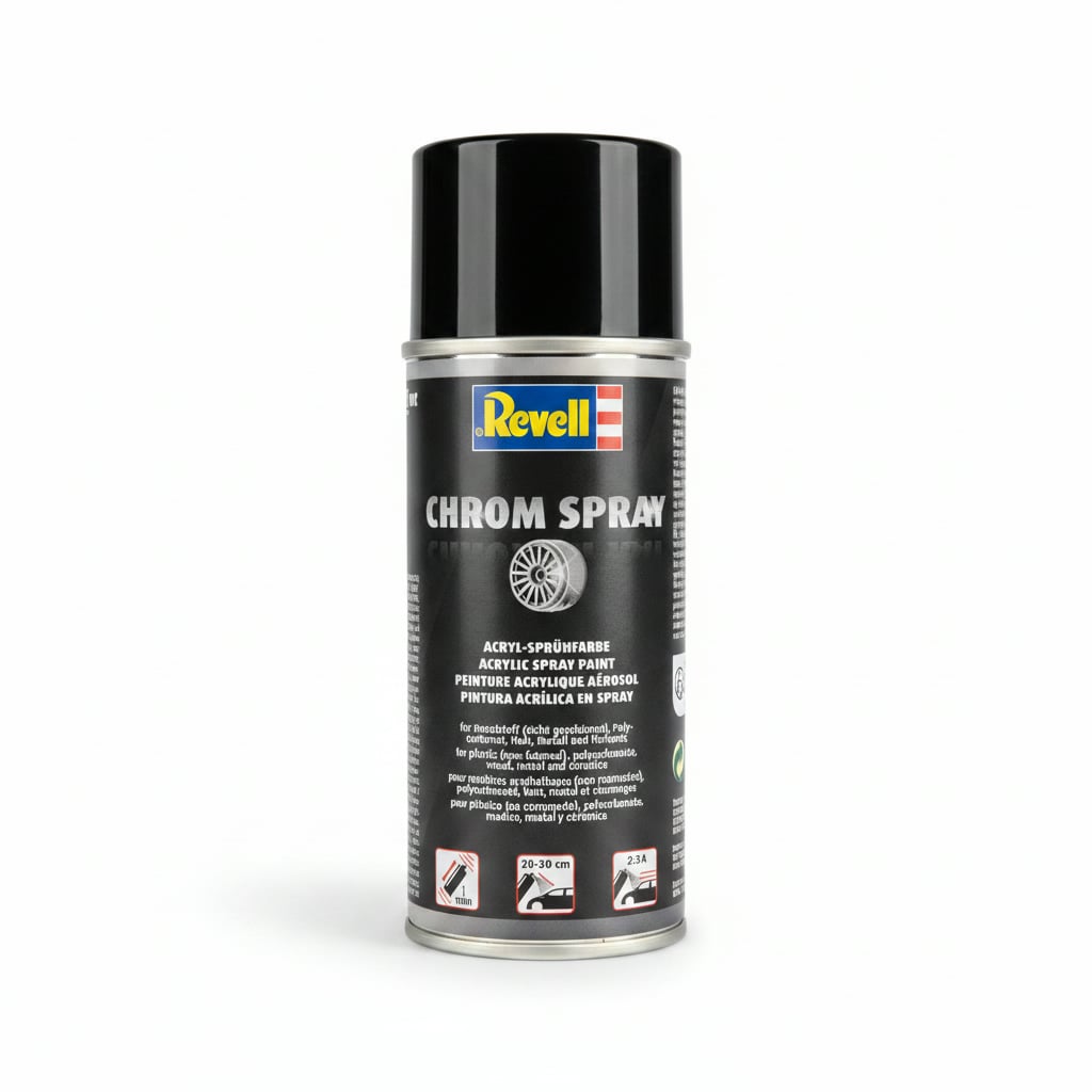 Revell Acrylic Chrome Spray Clear Gloss RVP 39628