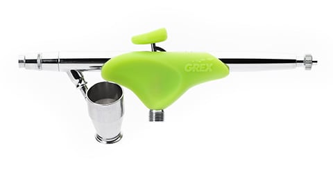 Grex Ergonomic Bottom Siphon Feed Airbrush Genesis