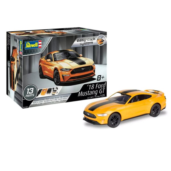 Revell 2018 Ford Mustang GT Easy-Click 1/25 Scale RMX 85-1241