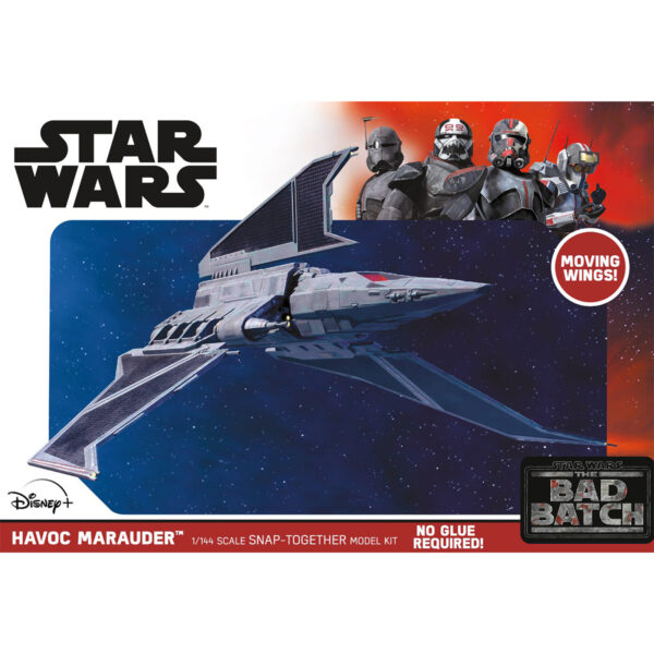 AMT Star Wars Havoc Marauder Snap 1/144 Scale 1348