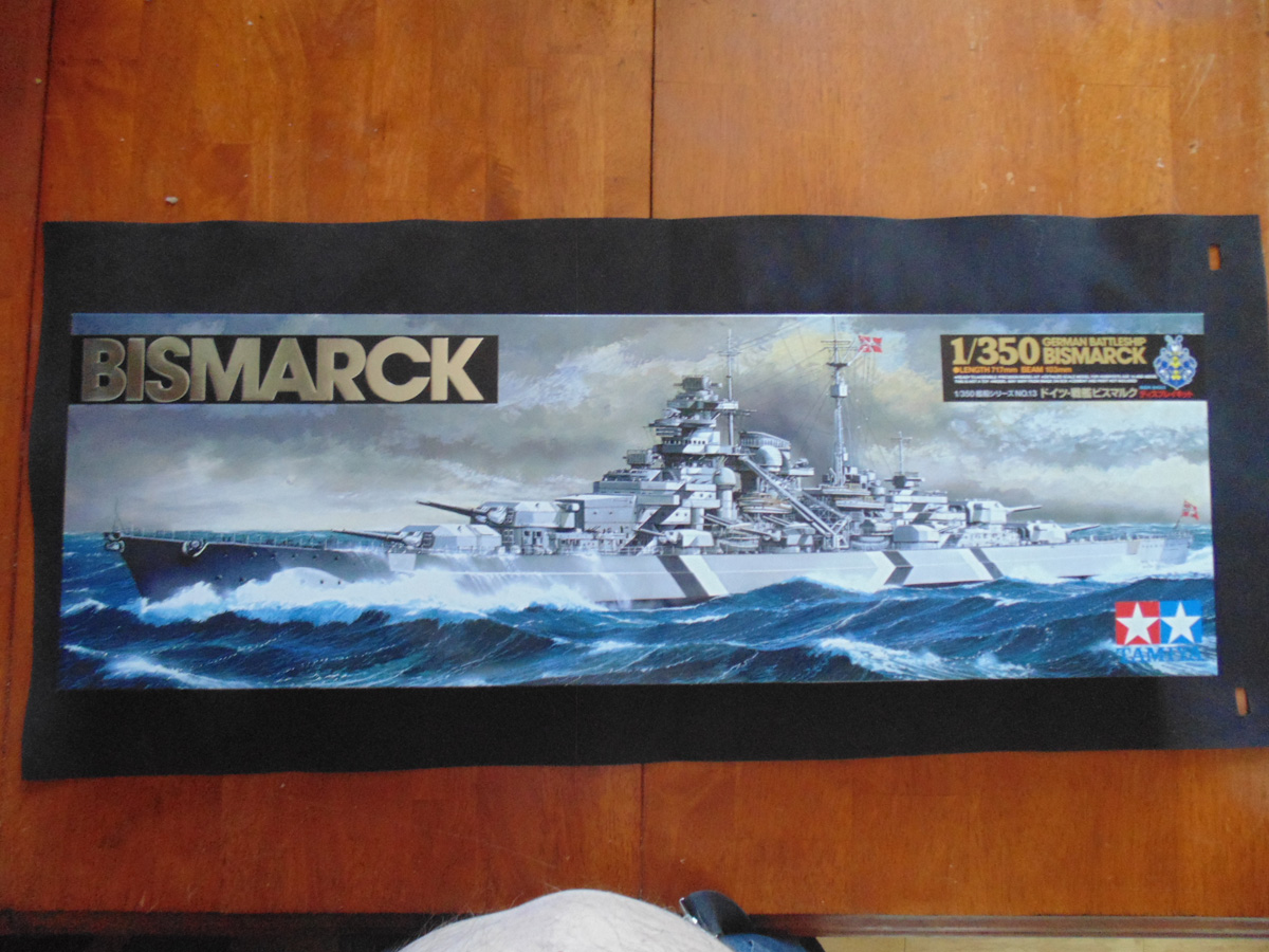 Top view of the box