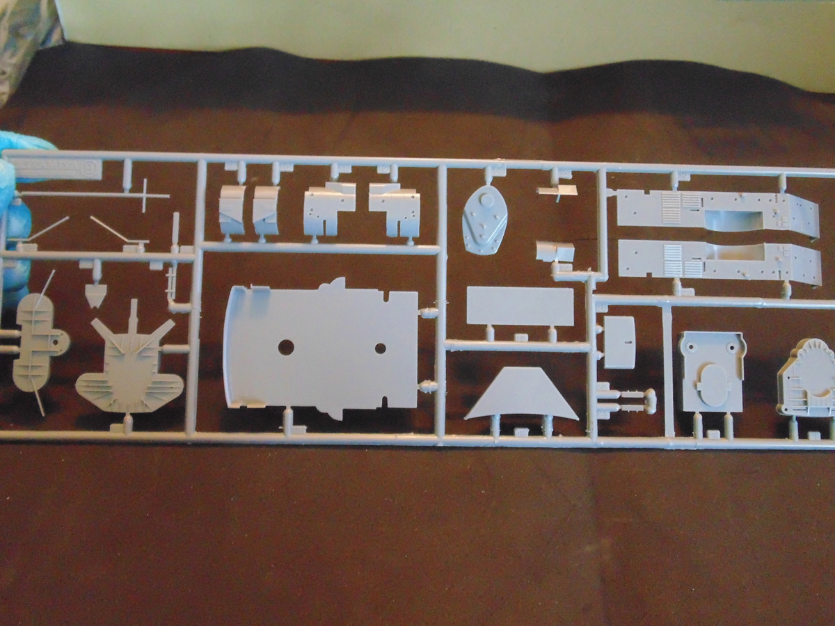 Sprue B wide view