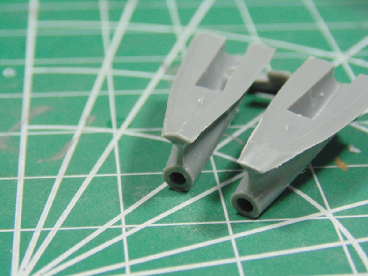 Finished and unfinished shaft extensions