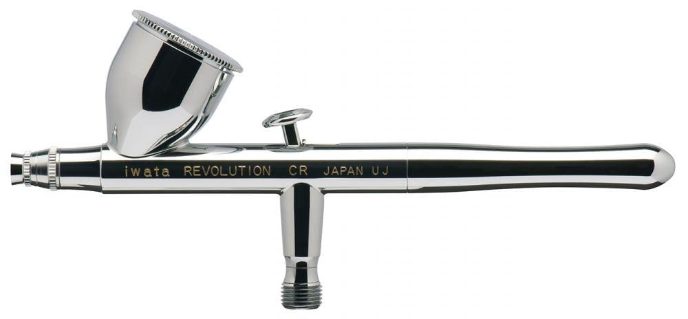 Iwata Revolution HP CR Gravity Feed Dual Action Airbrush REvolution CR