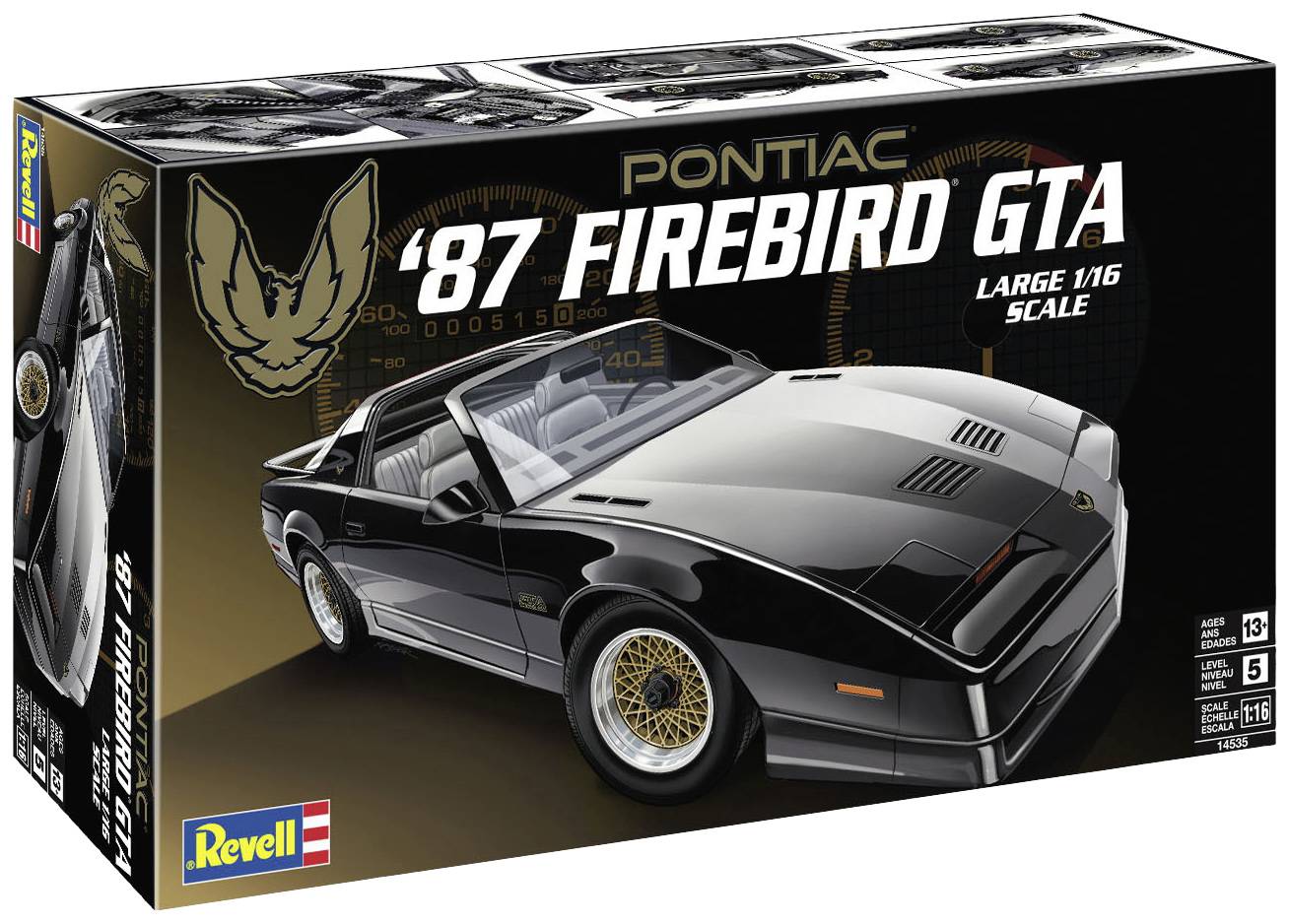 Revell Pontiac 1987 Firebird GTA 1/16 Scale RMX 14535