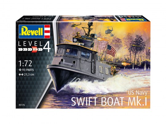 Revell US Navy Swift Boat Mk.I 1/72 Scale RVG 05176
