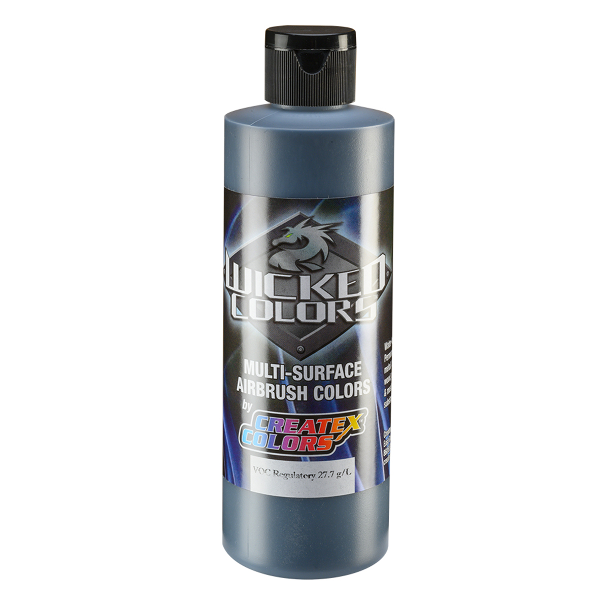 Createx Wicked Opaque Jet Black 8oz 240ml W031-08