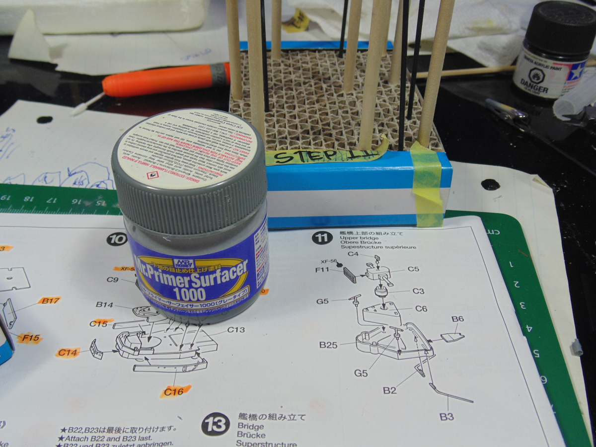 Mr Primer 1000 on the instruction sheet