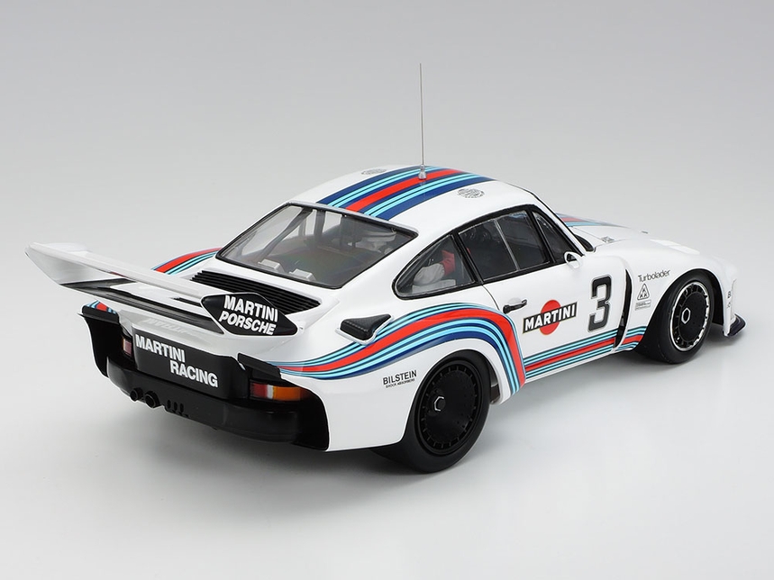 Rear View Tamiya Porsche Martini 1-20 Scale 20070