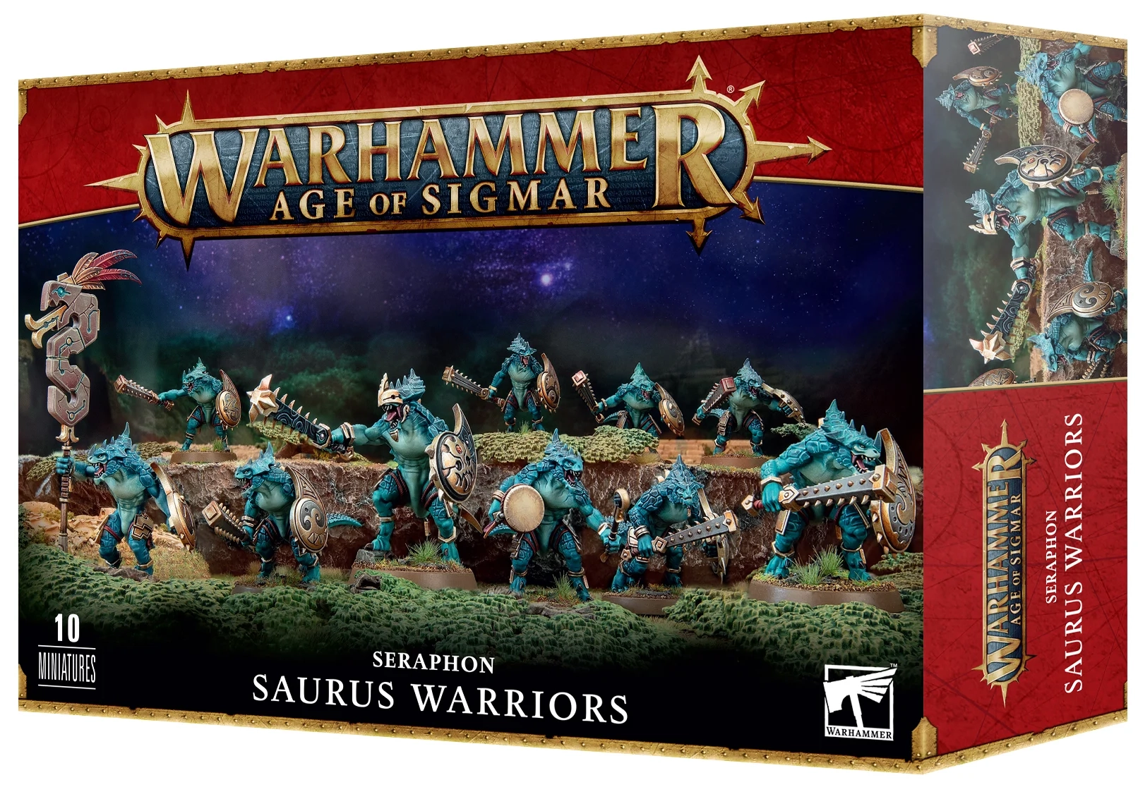 Seraphon Saurus Warriors 88-06 Age of Sigmar Warhammer âą Canada's ...