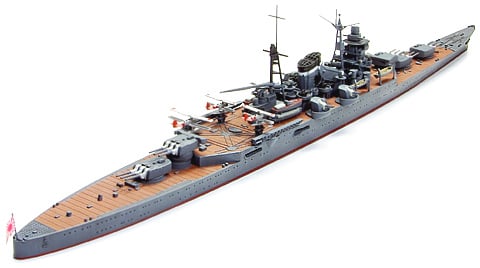 Tamiya Kumano Japanese Light Cruiser 1/700 Scale 31344