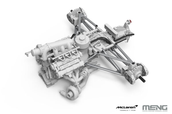 front end Meng RS-004 McLaren MP4/4 1988 1/12 Scale RS-004