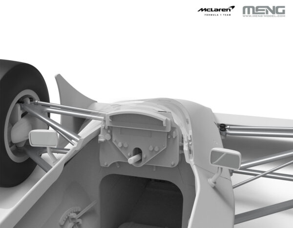 Interior dash Meng RS-004 McLaren MP4/4 1988 1/12 Scale RS-004