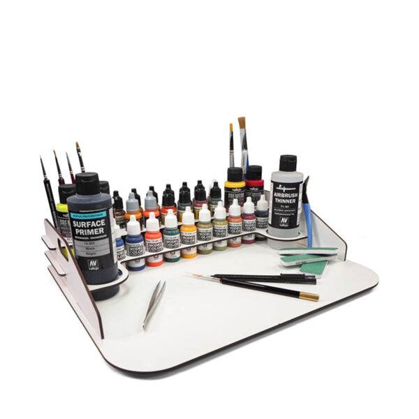 Vallejo Paint Display and Work Station with Vertical Storage 40x30cm 26011