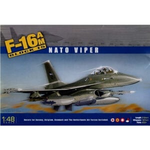 Kinetic Models F-16A M MLU Block 15 NATO Viper 1/48 Scale K48002