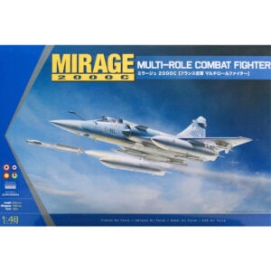 Kinetic Models Mirage 2000C Multi-Role Combat Fighter 1/48 Scale K48042