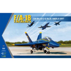 Kinetic Models F/A-18 A/B/C/D Blue Angels 2017 1/48 Scale K48073