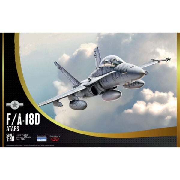 Kinetic Models F/A-18D Atars 1/48 Scale K48033