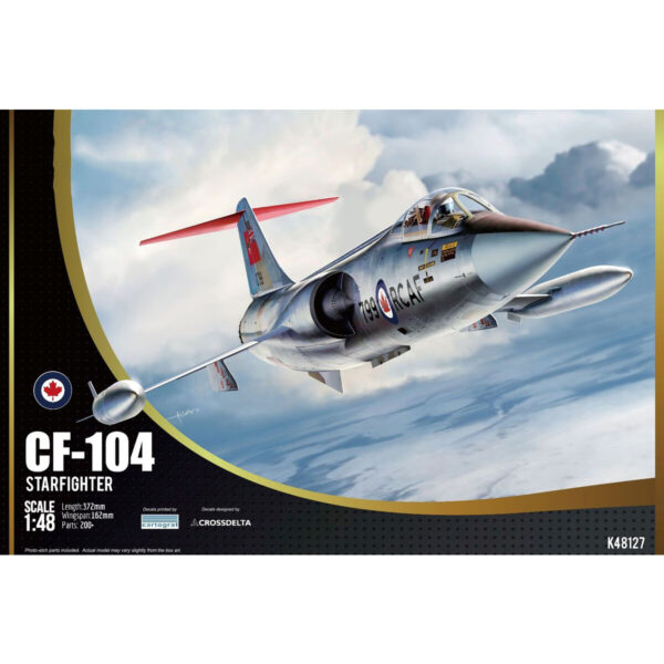 Kinetic Models CF-104 Starfighter Gold Series 1/48 Scale K48127