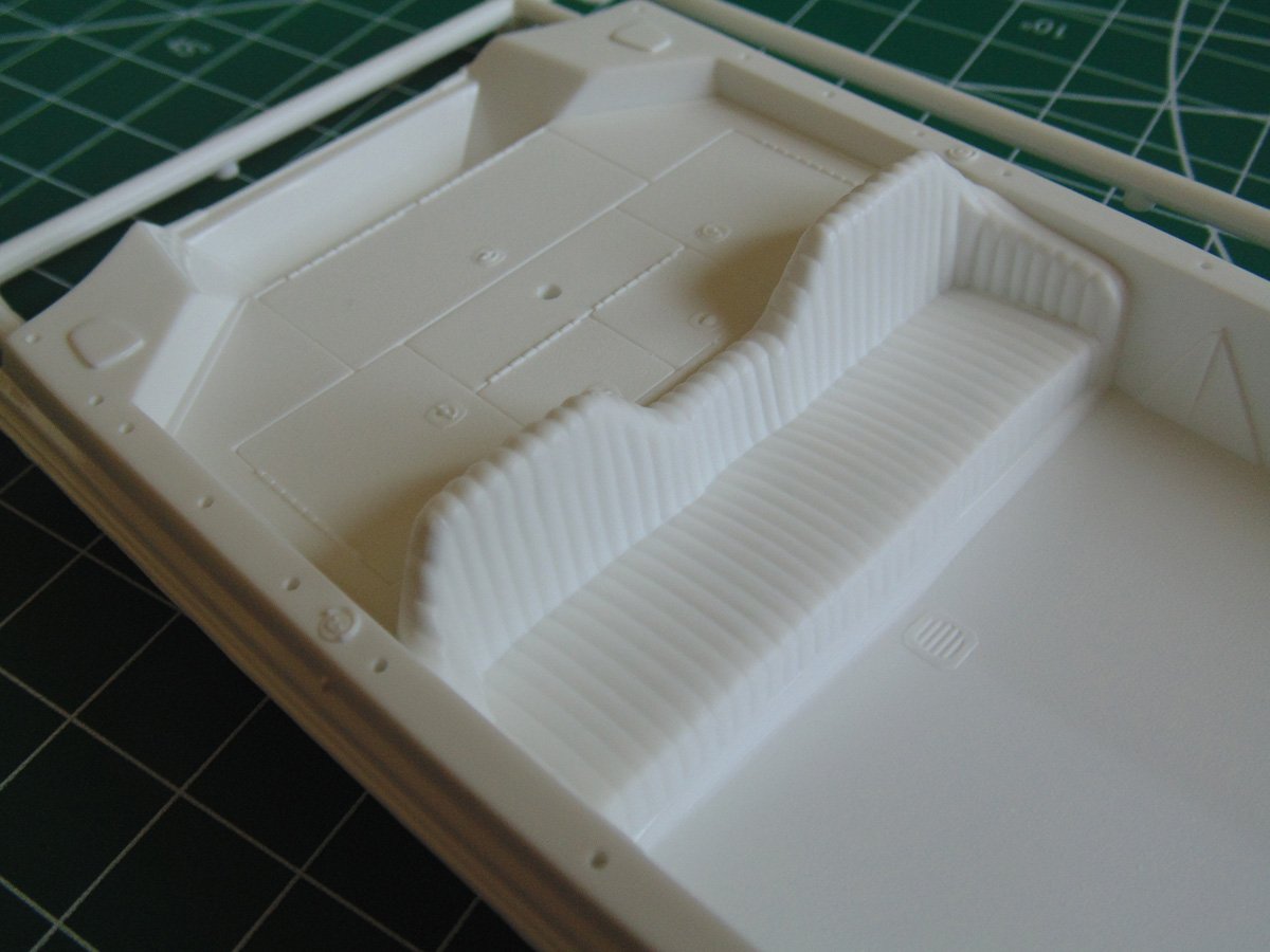 Rear of the water craft