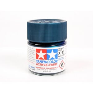 Tamiya Acrylic Paints X13 X-13 81013 Metallic Blue Large 23ml